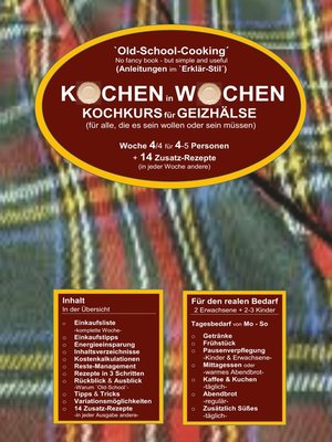 cover image of Kochen in Wochen 4